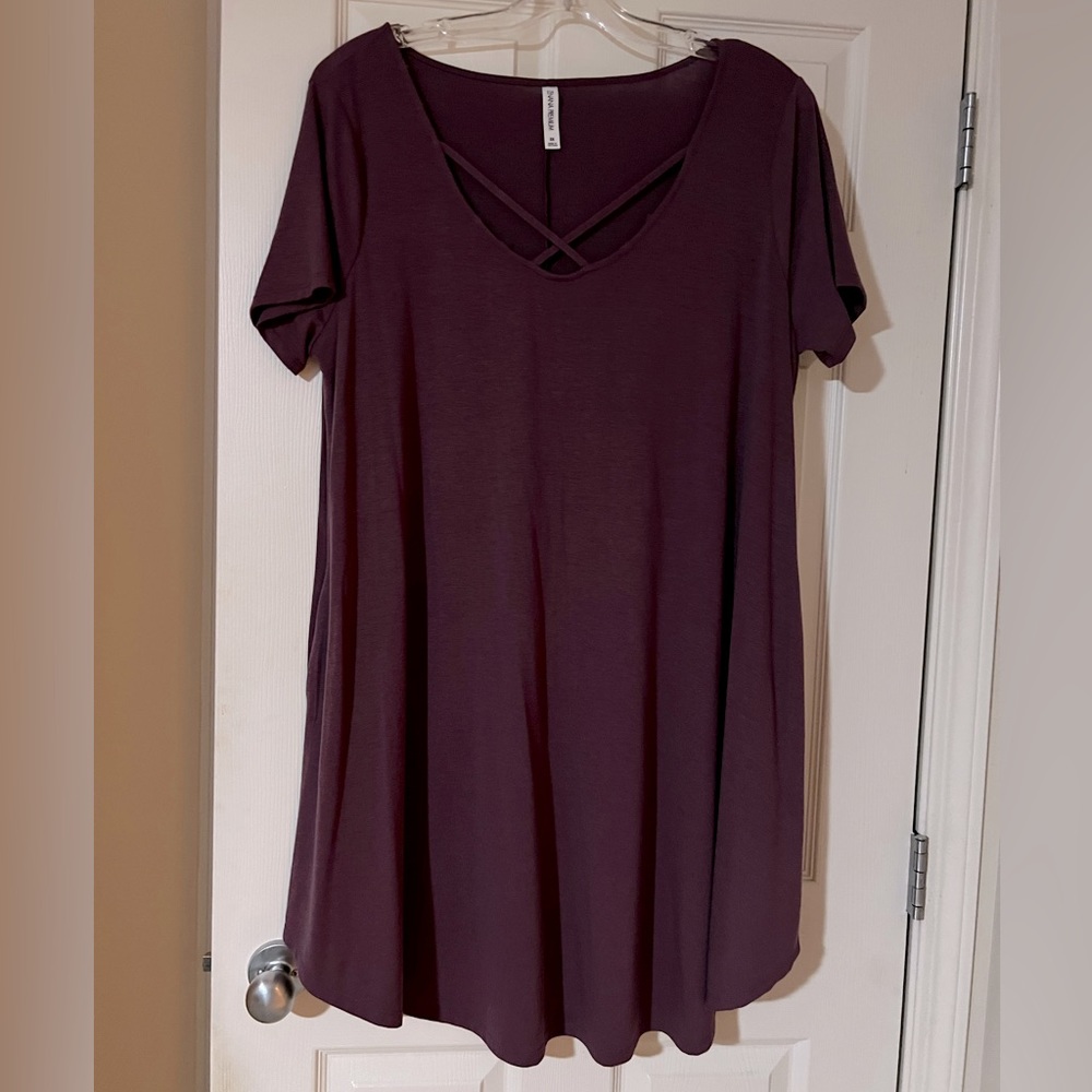 Zenana Premium T Shirt Dress - Size 3X